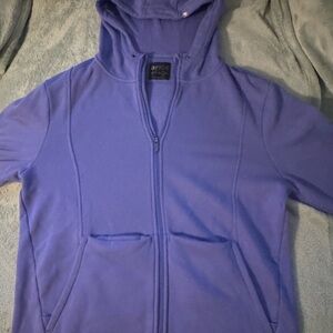 Figs Purple Women's Hooded Jacket, purchased here, love it but it’s too big.